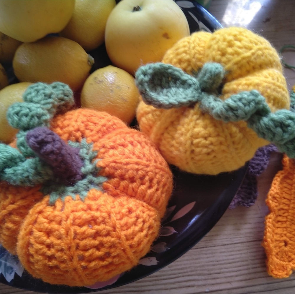 Pumpkin fall bag, great for spring and summer